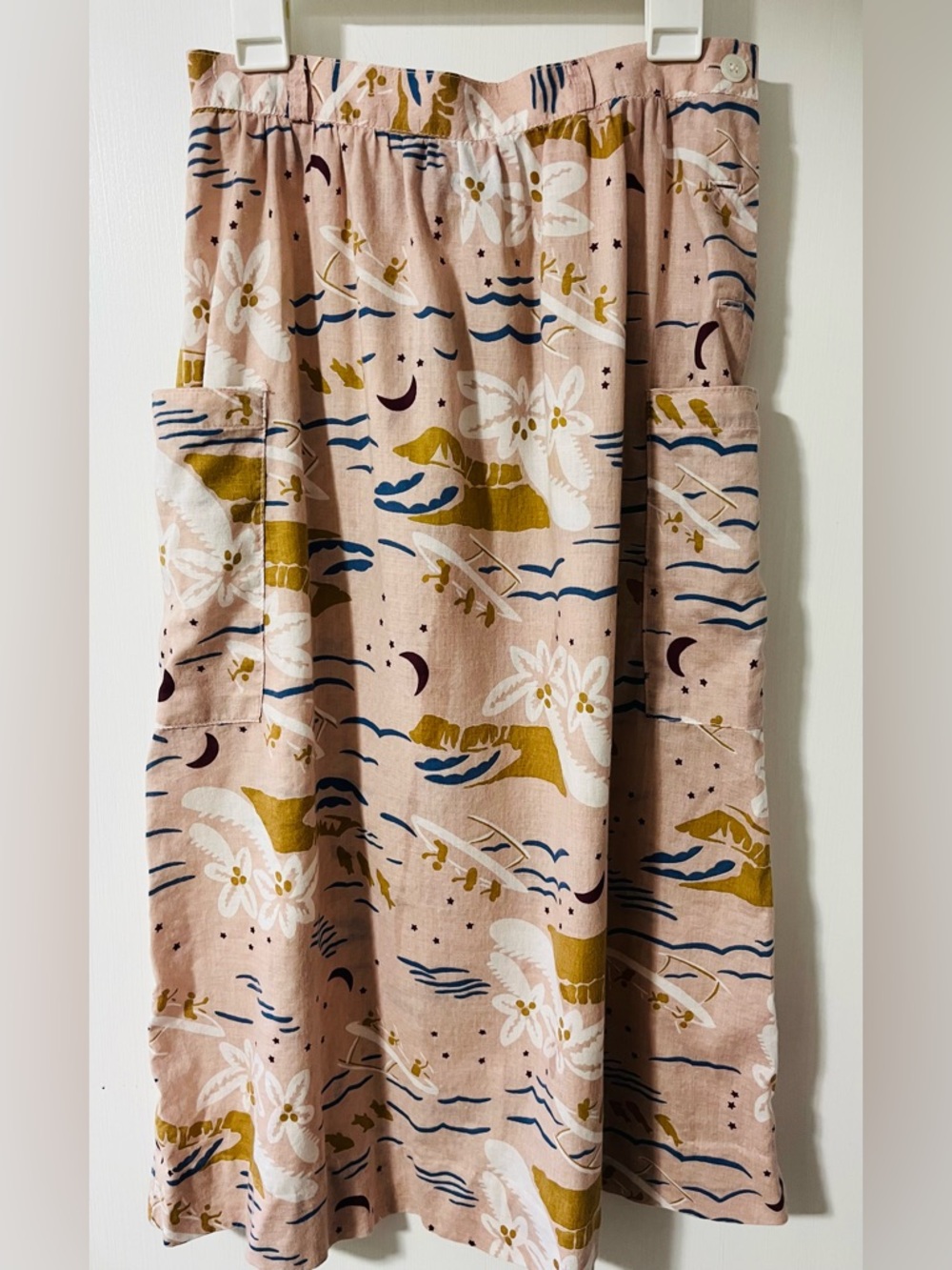 Vintage Regatta Sport Midi Skirt